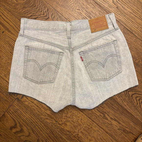 Levi's Premium 501 Original Denim Shorts - Picture 8 of 12